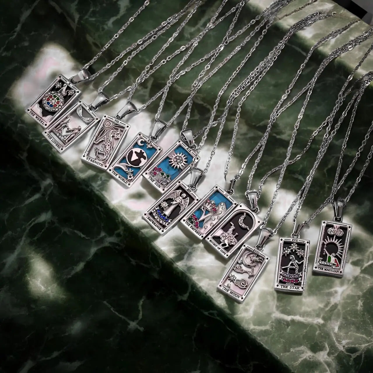 Collection de Colliers Tarot (Argenté)