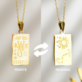 Collection Zodiaque - Colliers avec Pendentifs des Signes du Zodiaque (Plaqué Or)