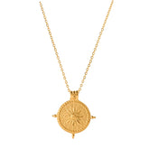 Collier Soleil Divin (Plaqué Or)