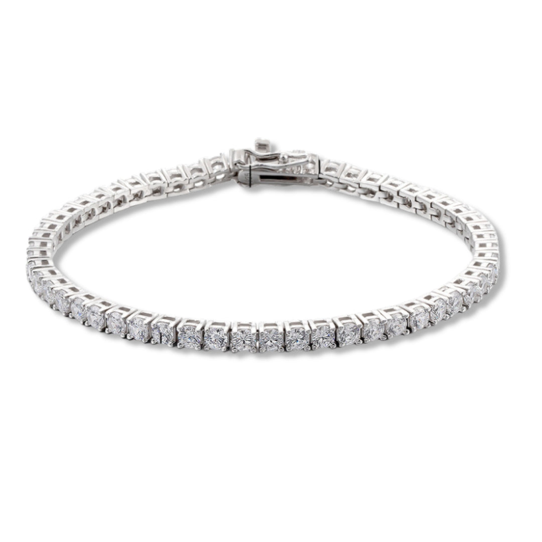 Bracelet Riviera Luxury Zirconia (Argent 925)