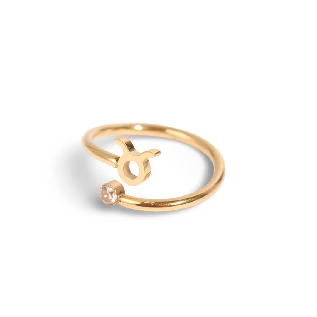 Bague Zodiaque (Plaqué Or)